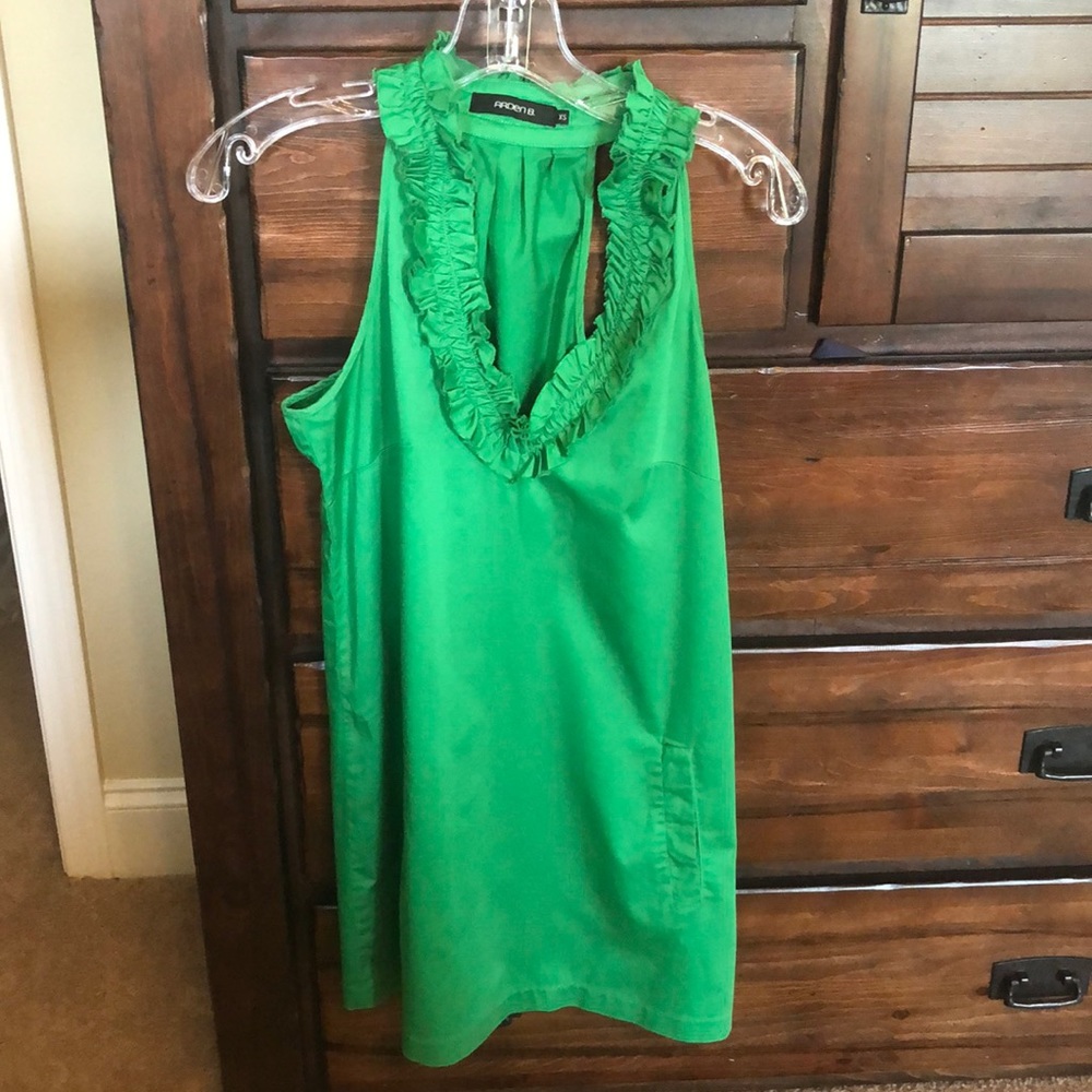 Green summer dress